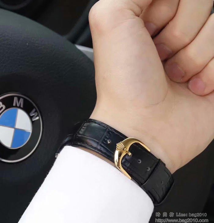 ROLEX勞力士 切利尼升級版 深海珍珠母貝配南非真鑽鑲製錶盤 深度防水 男士腕表  wssb4765